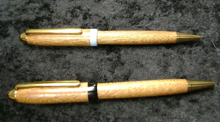 Custom color band pens
