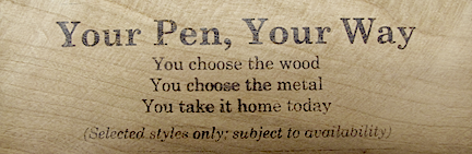 Your Pen, Your Way